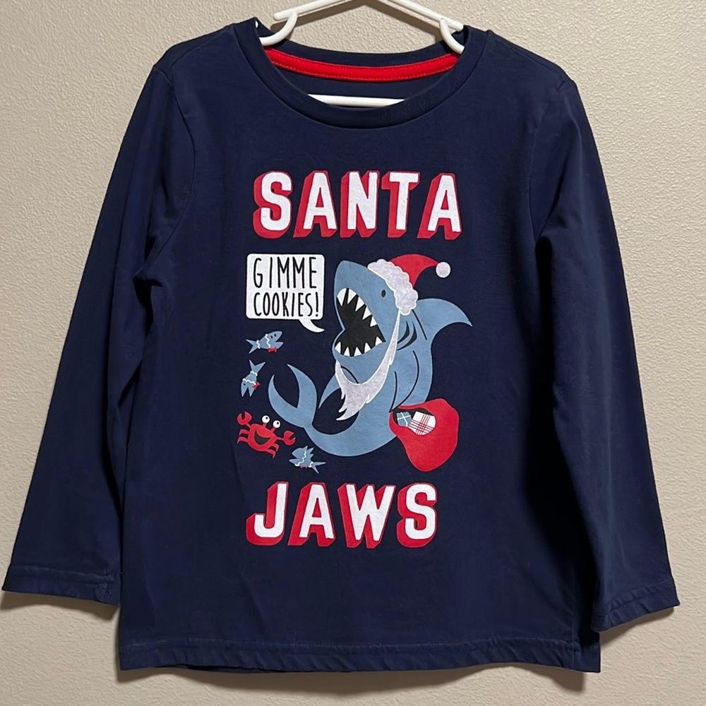 Hollywood The Jean People Santa Jaws Shirt